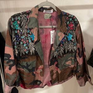 Katherine story camo jacket